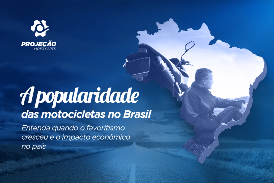 Motos, importantes para sociedade e economia do Brasil